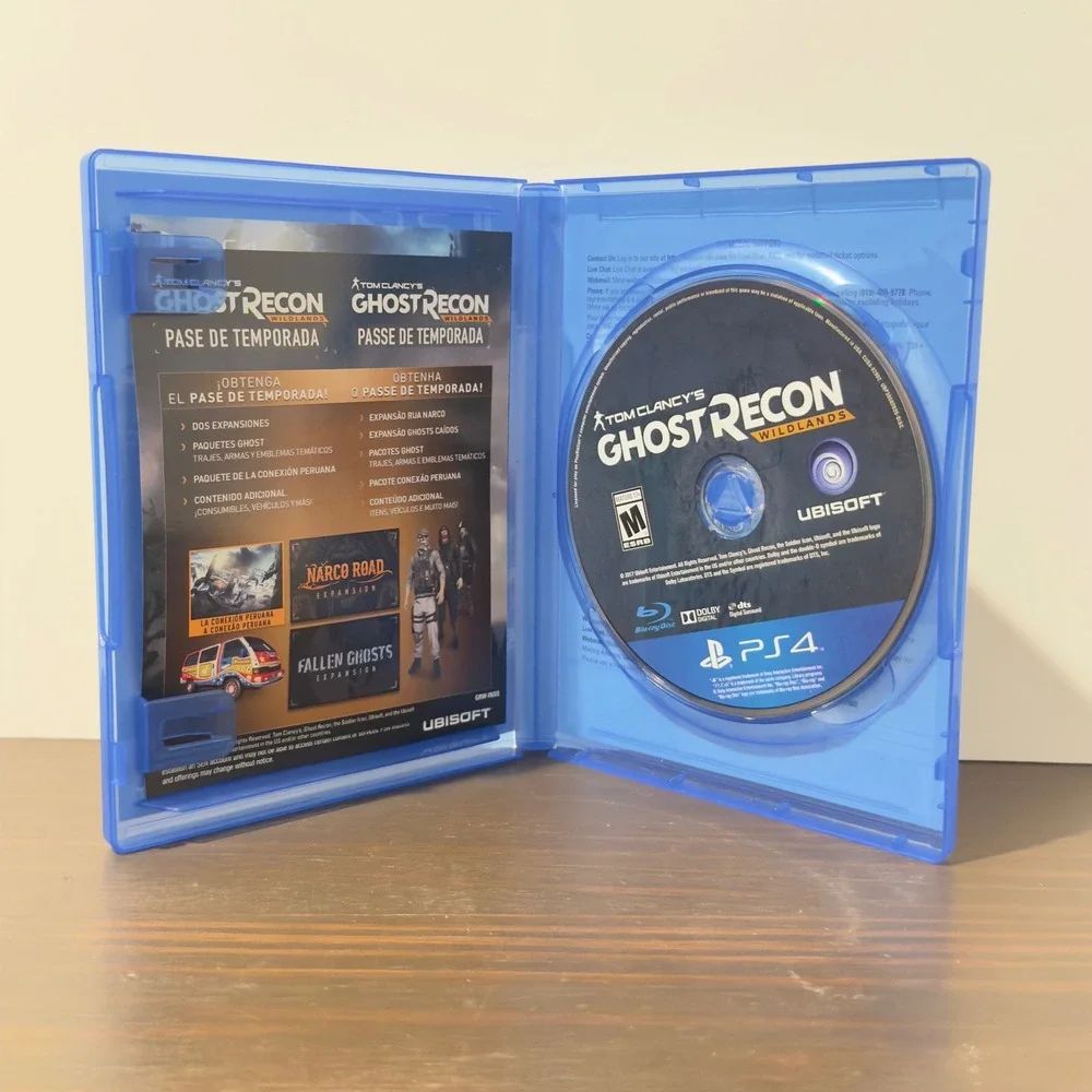 PlayStation 4 PS4 Game Ubisoft Lot Uncharted 4 Ghost Recon Rainbow Six Crew